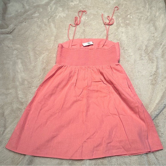 NWT Fit & Flare Floral Tie-Shoulder Mini Cami Dress - Picture 5 of 5